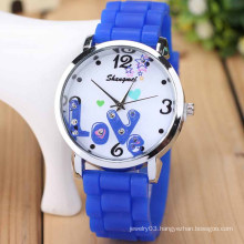 festival promotional gift colorful band China product cheap silicone strap band watch for boy girls